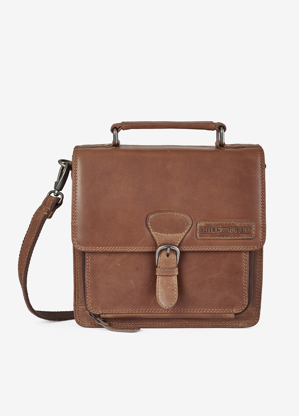 Сумка чоловіча шкіряна крос-боді середня Сrossbody HILL BURRY (257171709)
