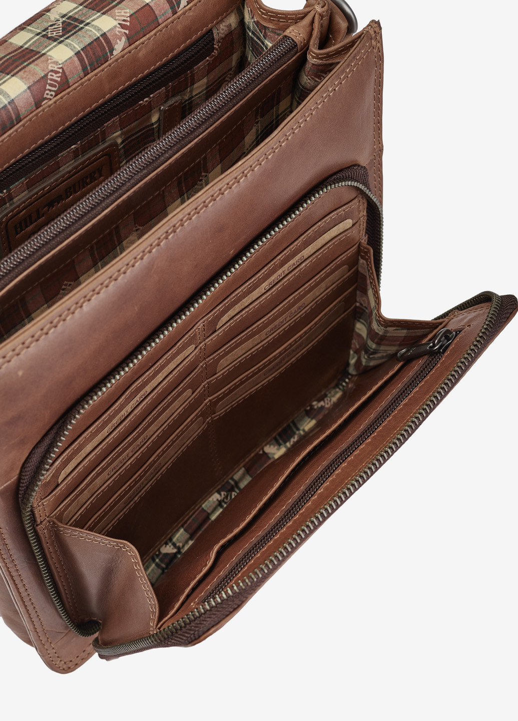 Сумка чоловіча шкіряна крос-боді середня Сrossbody HILL BURRY (257171709)