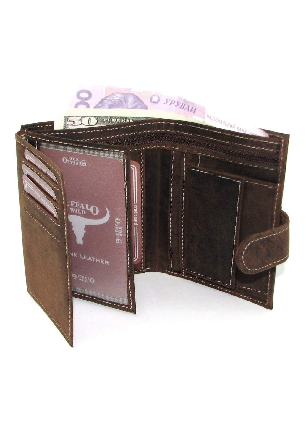 Шкіряне чоловіче портмоне DNK Leather (257179693)