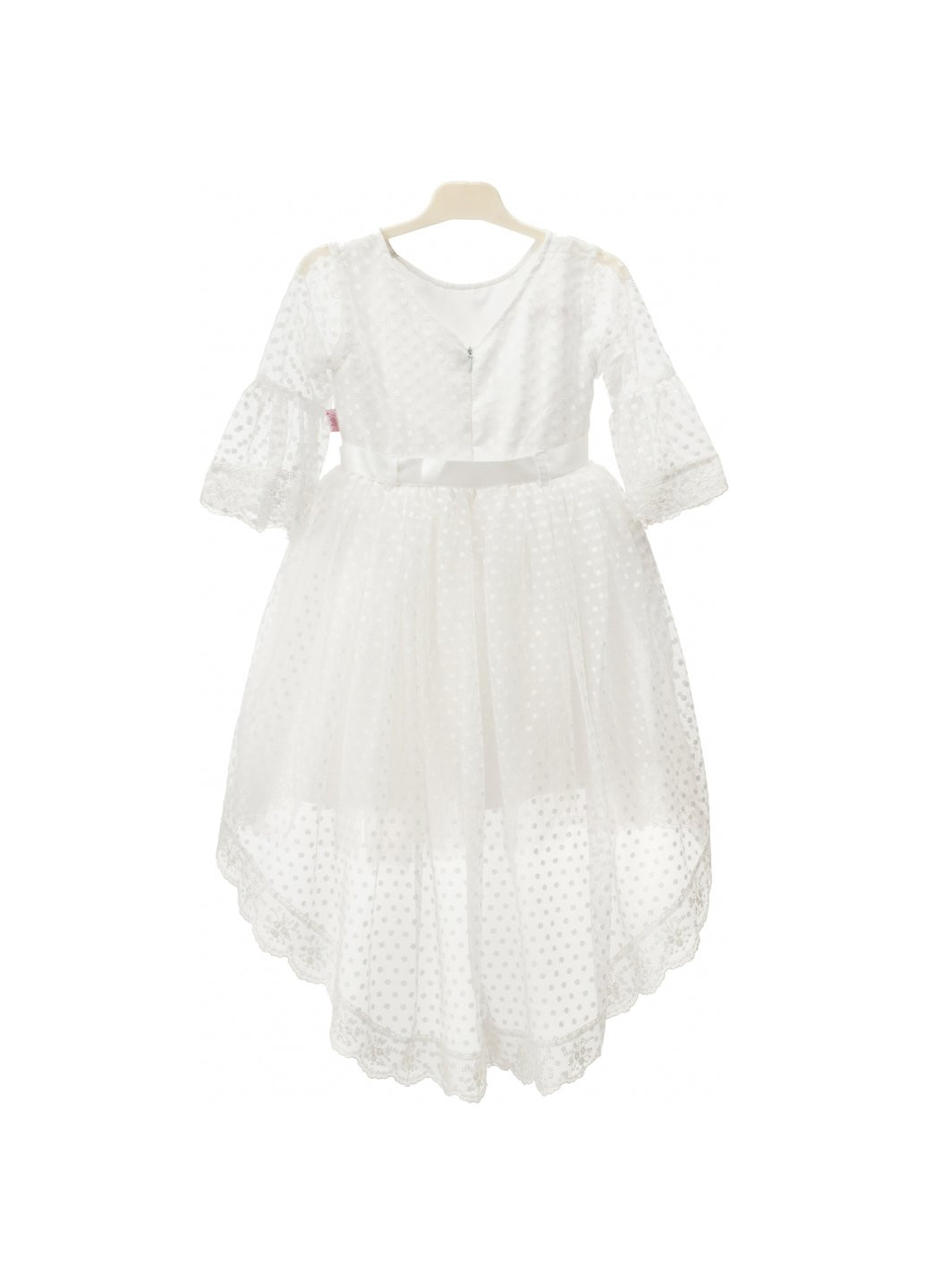 Комбинированное платье tivido праздничное с украшением (1866-128g-cream) Power (257205537)