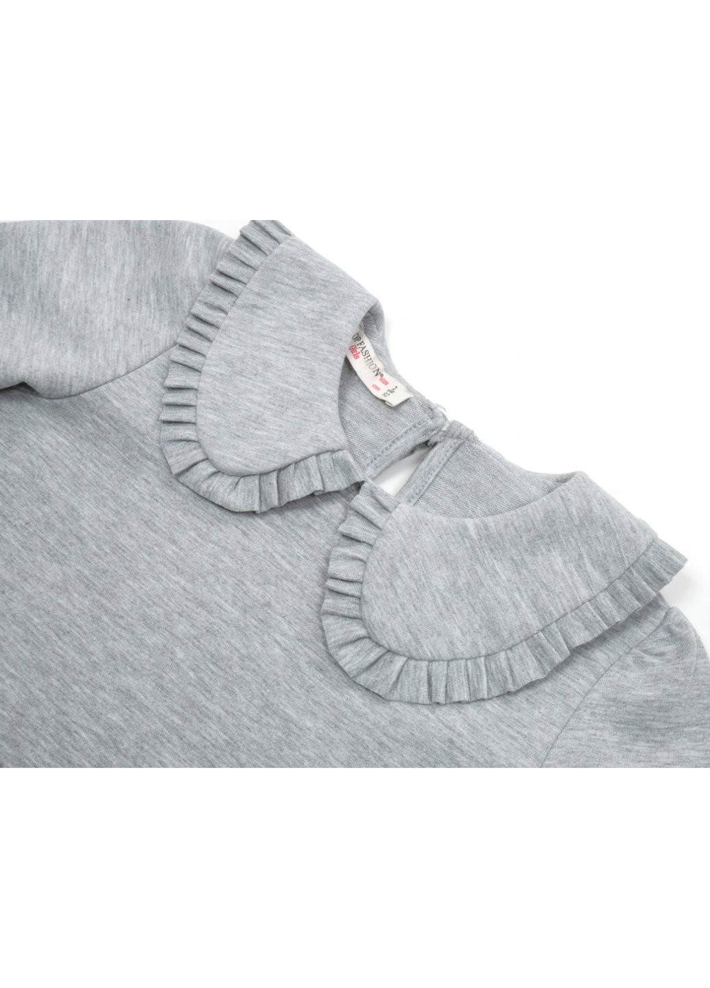 Сіра сукня з кишеньками (6732-110g-gray) Pop Fashion (257207338)