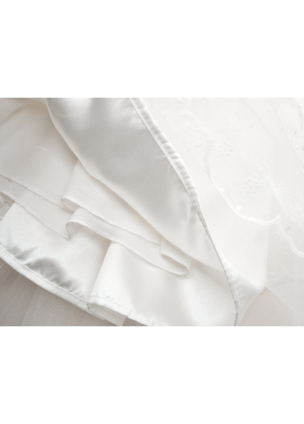 Комбинированное платье tivido праздничное с украшением (2135-110g-cream) Power (257205536)