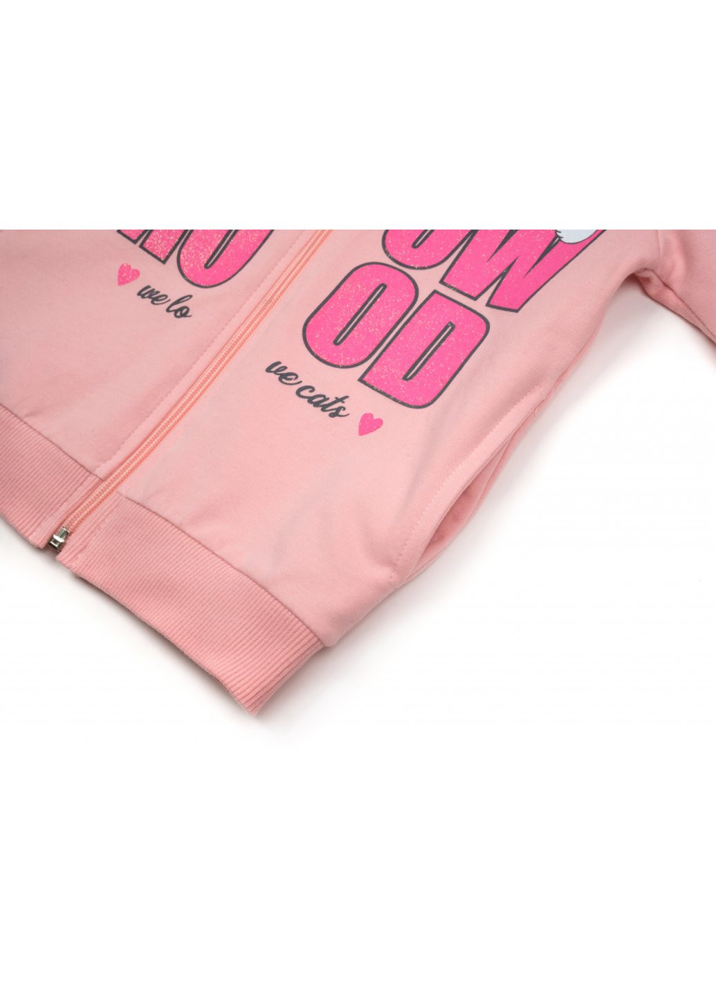 Спортивный костюм с котиками (15229-86G-pink) Breeze (257206846)