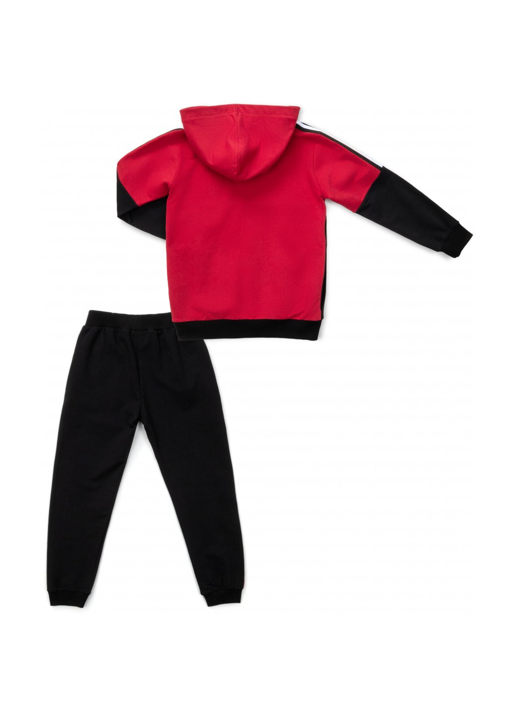 Спортивный костюм с капюшоном на молнии (12795-128B-red) Breeze (257207840)
