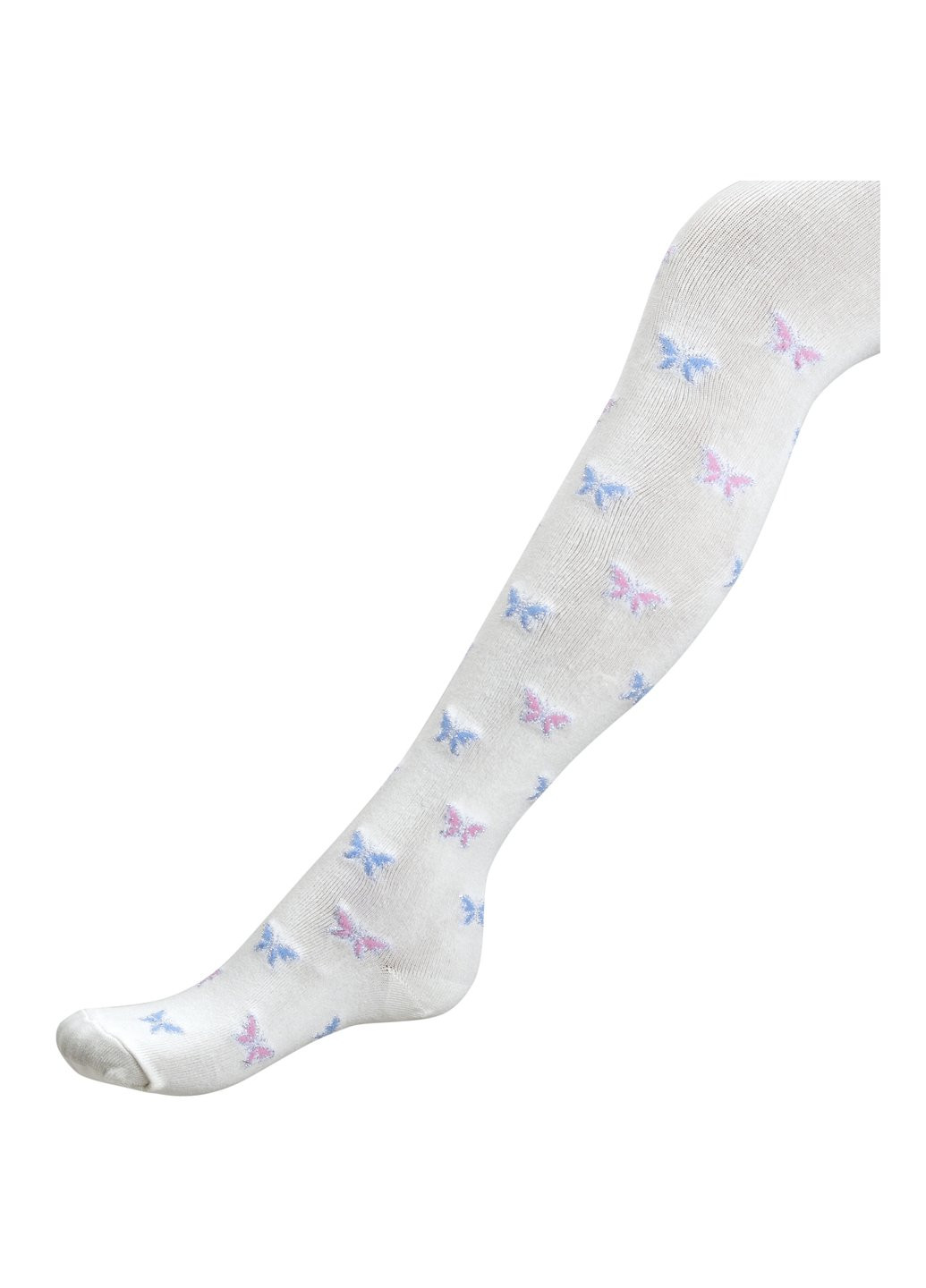 Колготки с бабочками (M0C0301-2110-3G-white) UCS SOCKS (257185109)