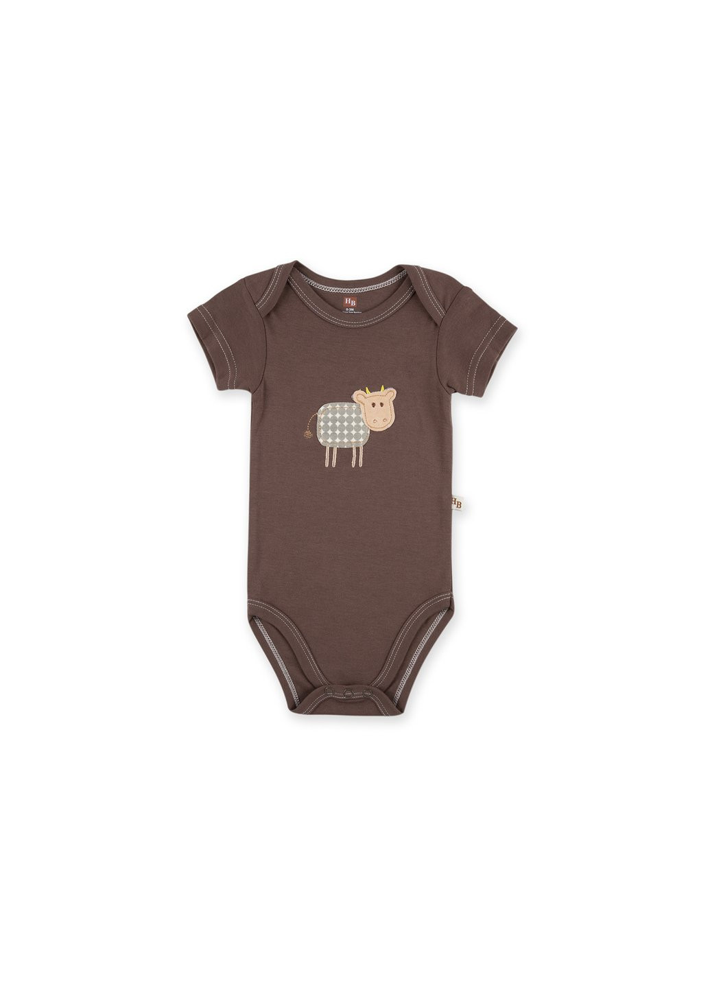 Боді коричневий з бамбука з корівкою (68312.BR.6-9) Luvable Friends (257184836)