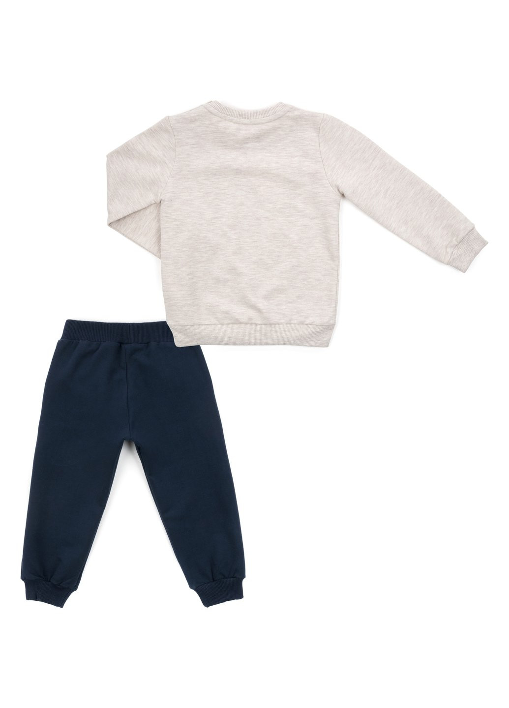 Комбинированный демисезонный набор детской одежды с зайками (13701-80g-beige) Breeze