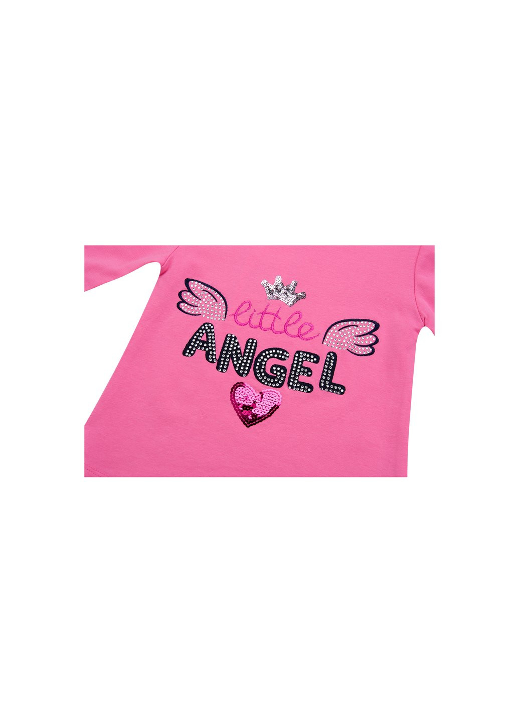 Комбинированный демисезонный набор детской одежды кофта с брюками "little angel" (8261-116g-blue-pink) Breeze