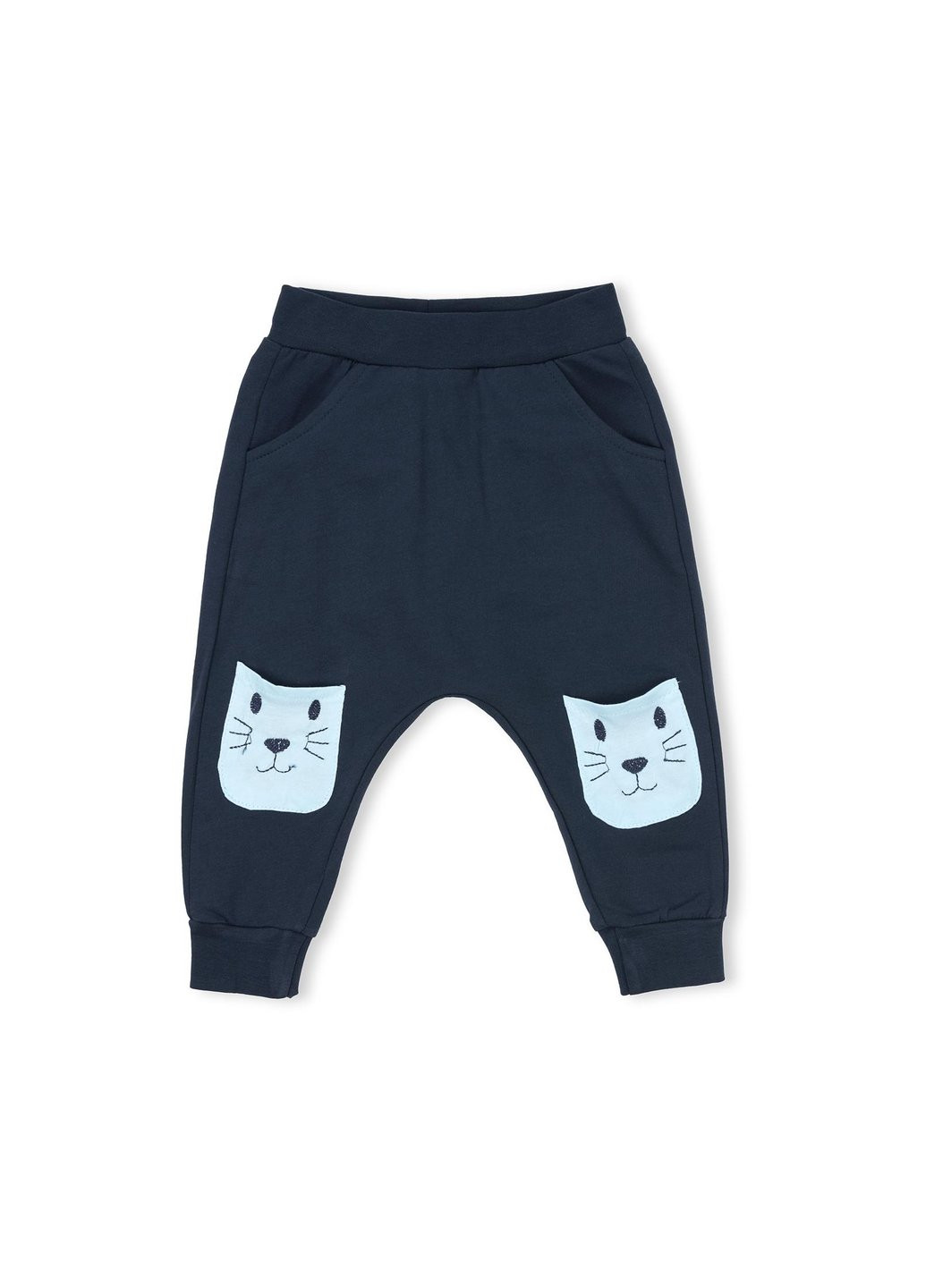 Комбинированный летний набор детской одежды с карманчиками (10234-104g-blue) Breeze