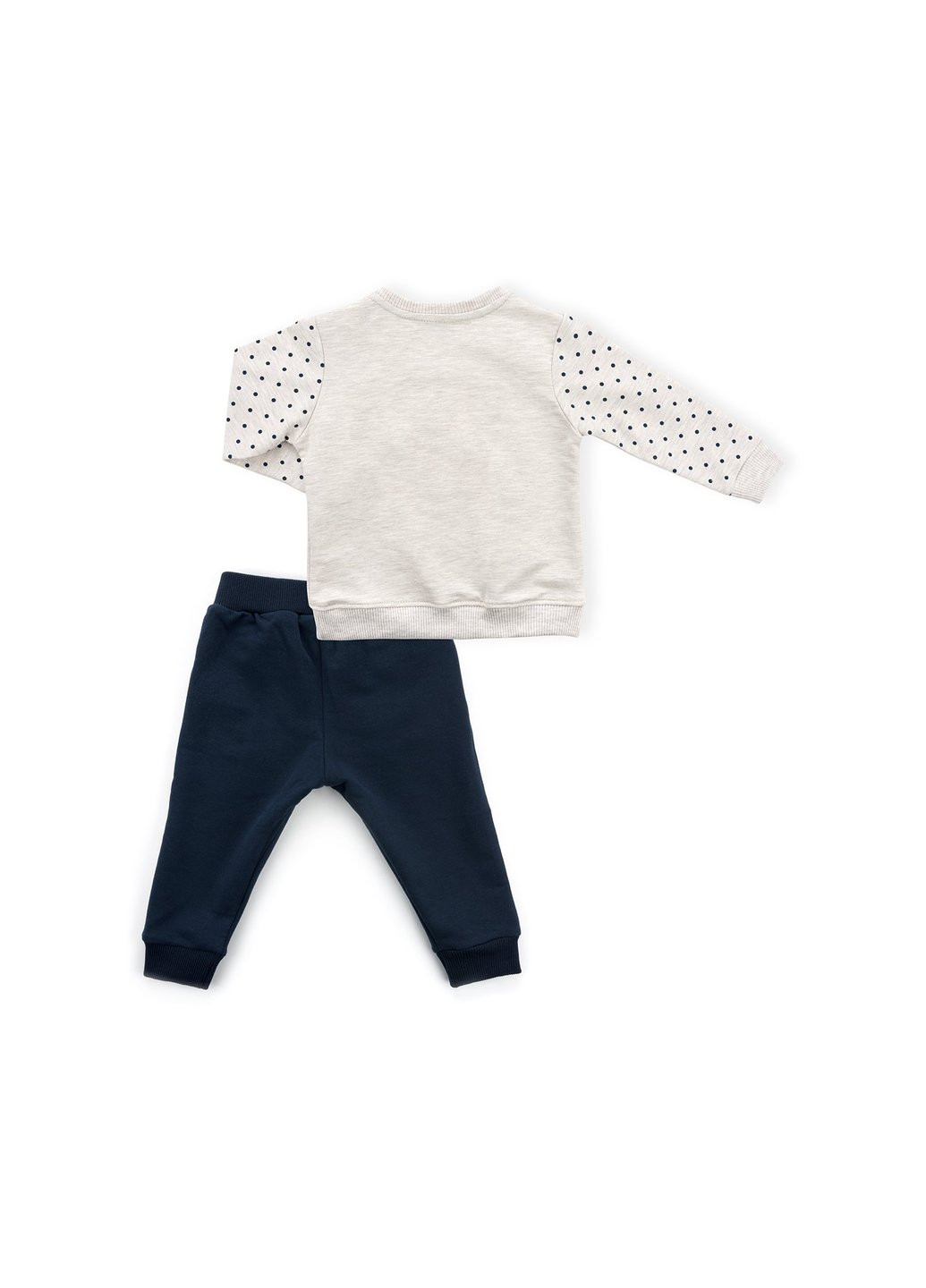Бежевый демисезонный набор детской одежды с зайчиками (10188-92g-beige) Breeze