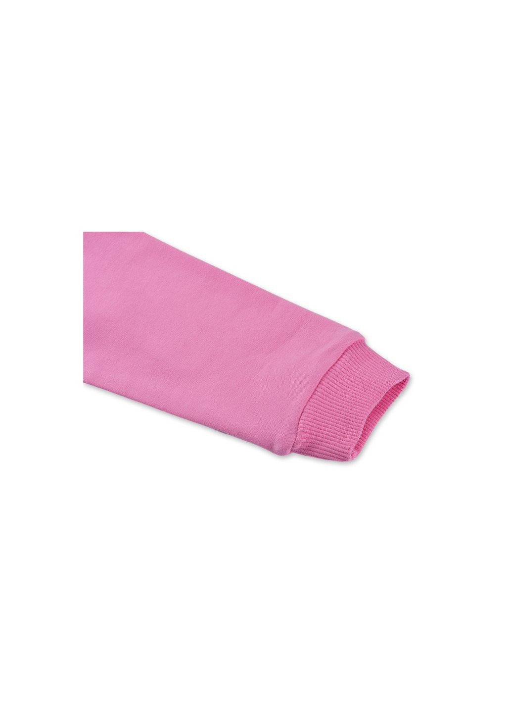 Комбінований демісезонний набір дитячого одягу з дівчинкою та штанцями в квіточку (8075-92/g-pink) Breeze