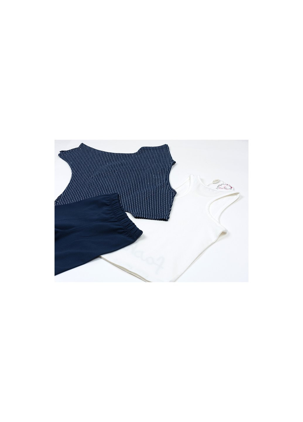 Комбінований літній набір дитячого одягу з топом (7271-116g-blue) Peri Masali