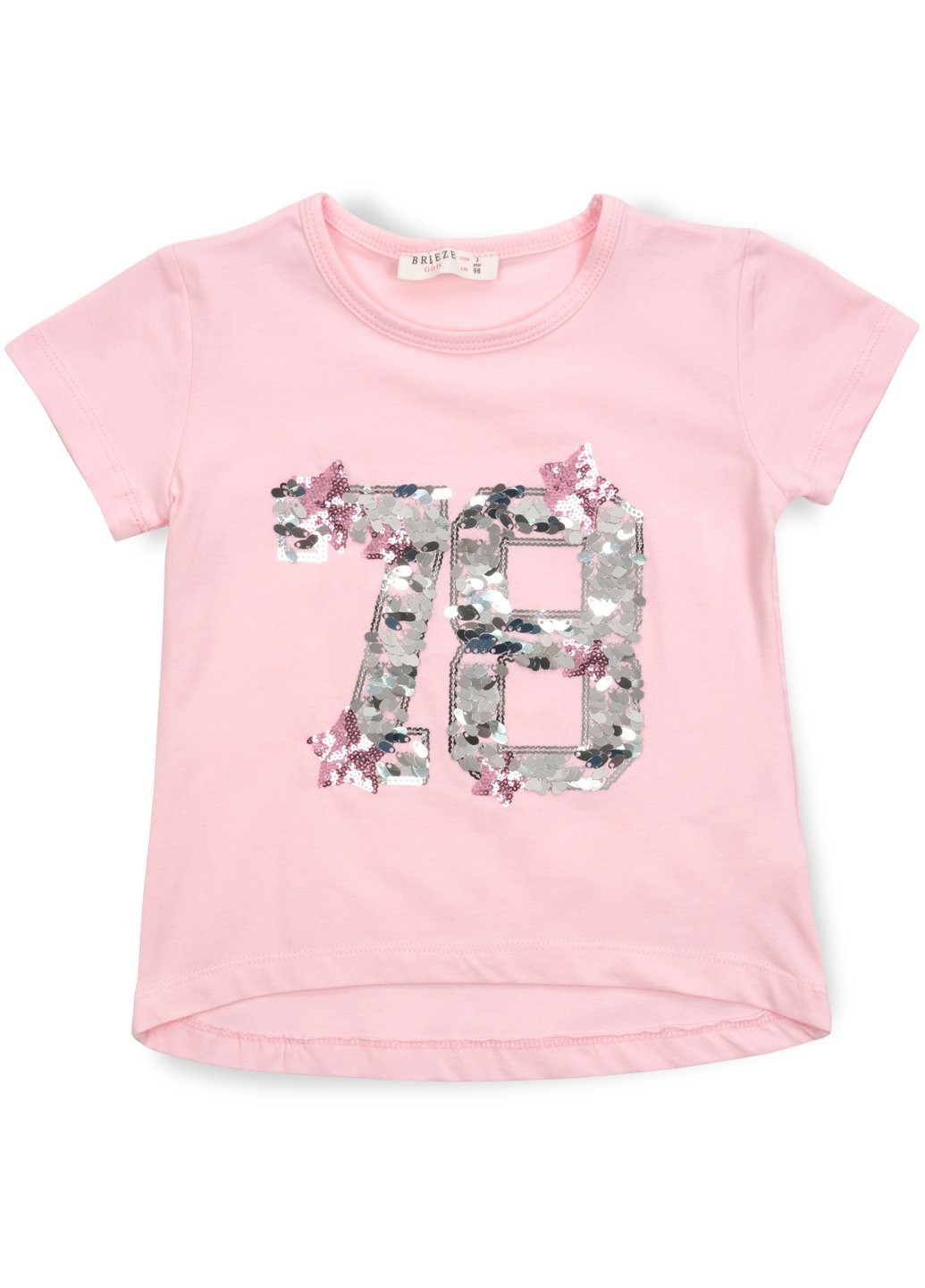 Комбінований літній набір дитячого одягу "78" (14246-110g-pinkgray) Breeze