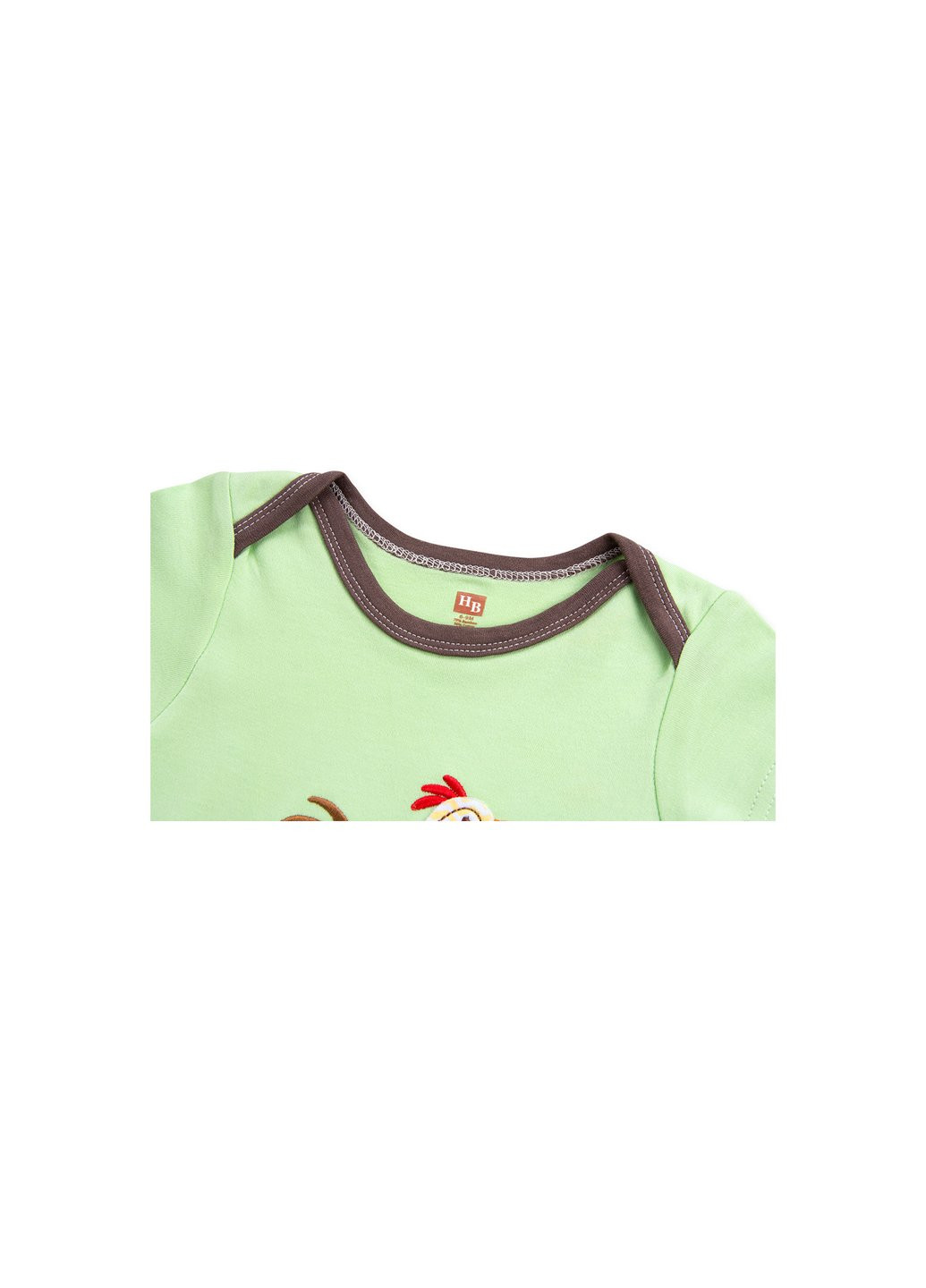 Комбинированный демисезонный набор детской одежды из бамбука с рисунком животных зеленый для мальчиков (68353.3-6.g) Luvable Friends