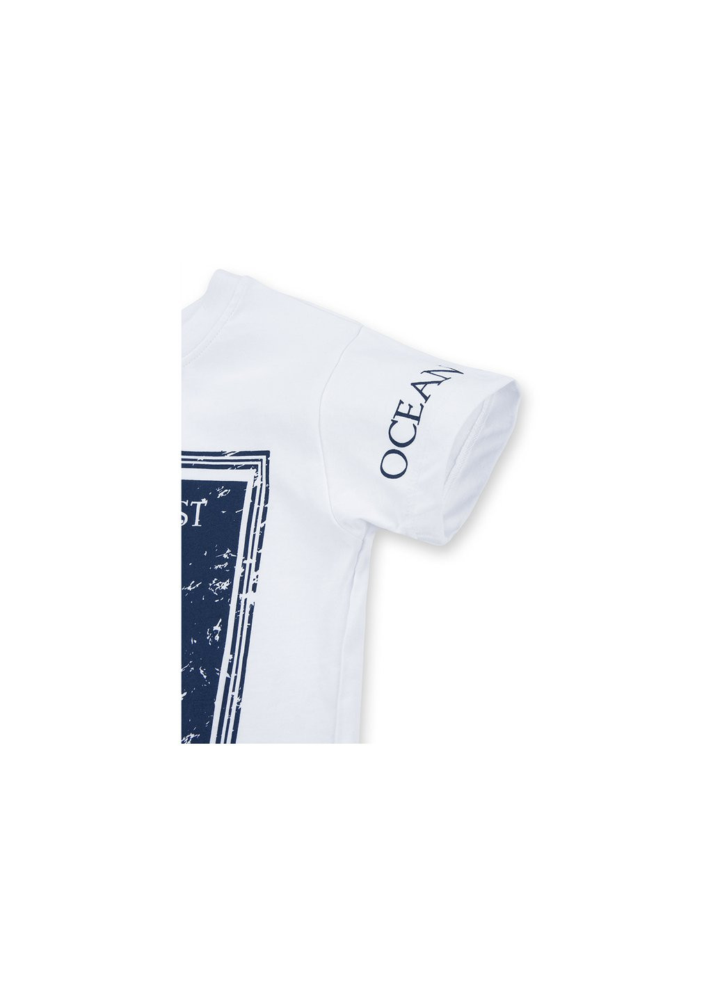 Білий літній набір дитячого одягу з вітрильником (8299-116b-white) E&H