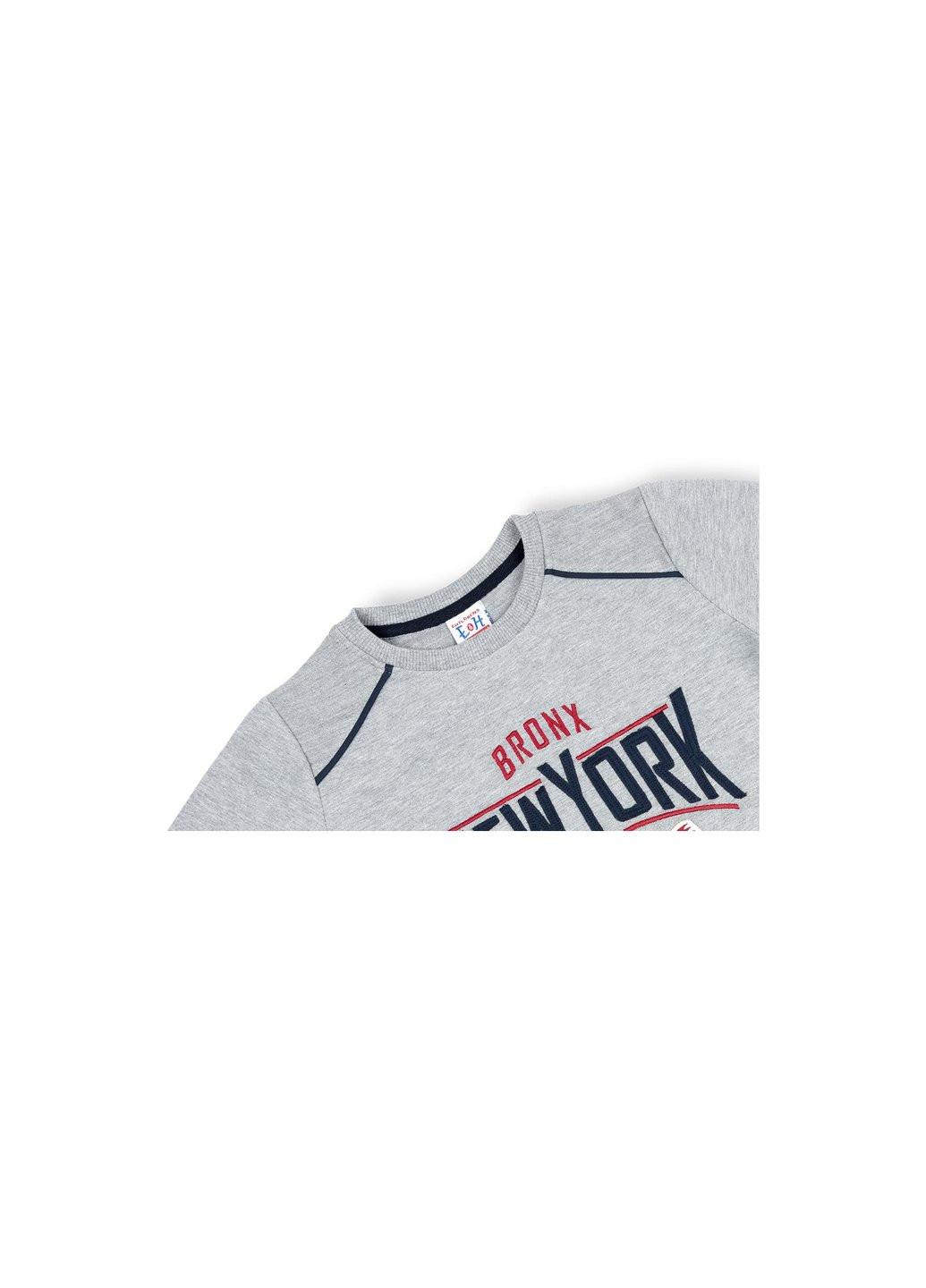 Сірий демісезонний набір дитячого одягу "new york" (9691-116b-gray) Breeze