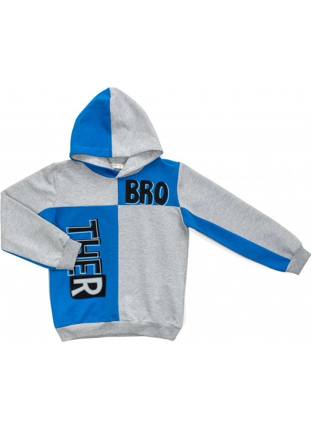 Кофта худі з капюшоном (13814-128B-blue) Breeze (257204449)