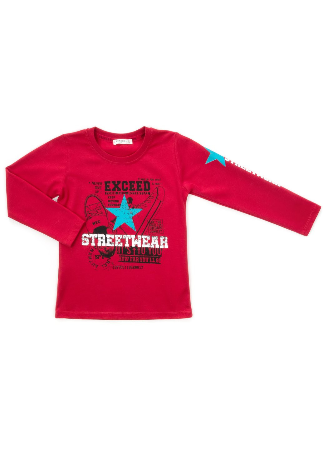 Кофта "STREETWEAR" (13822-128B-red) Breeze (257204482)