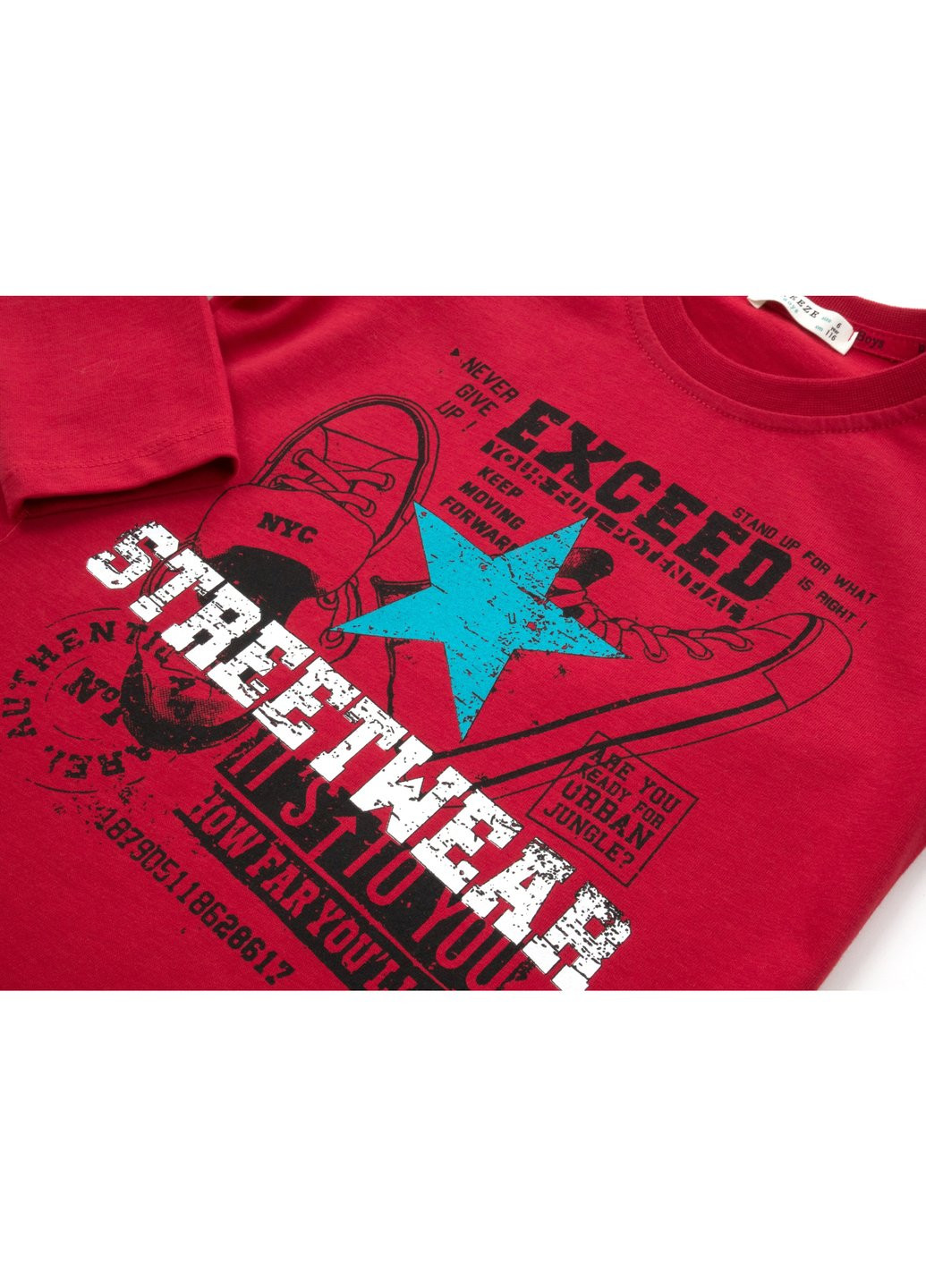 Кофта "STREETWEAR" (13822-128B-red) Breeze (257204482)