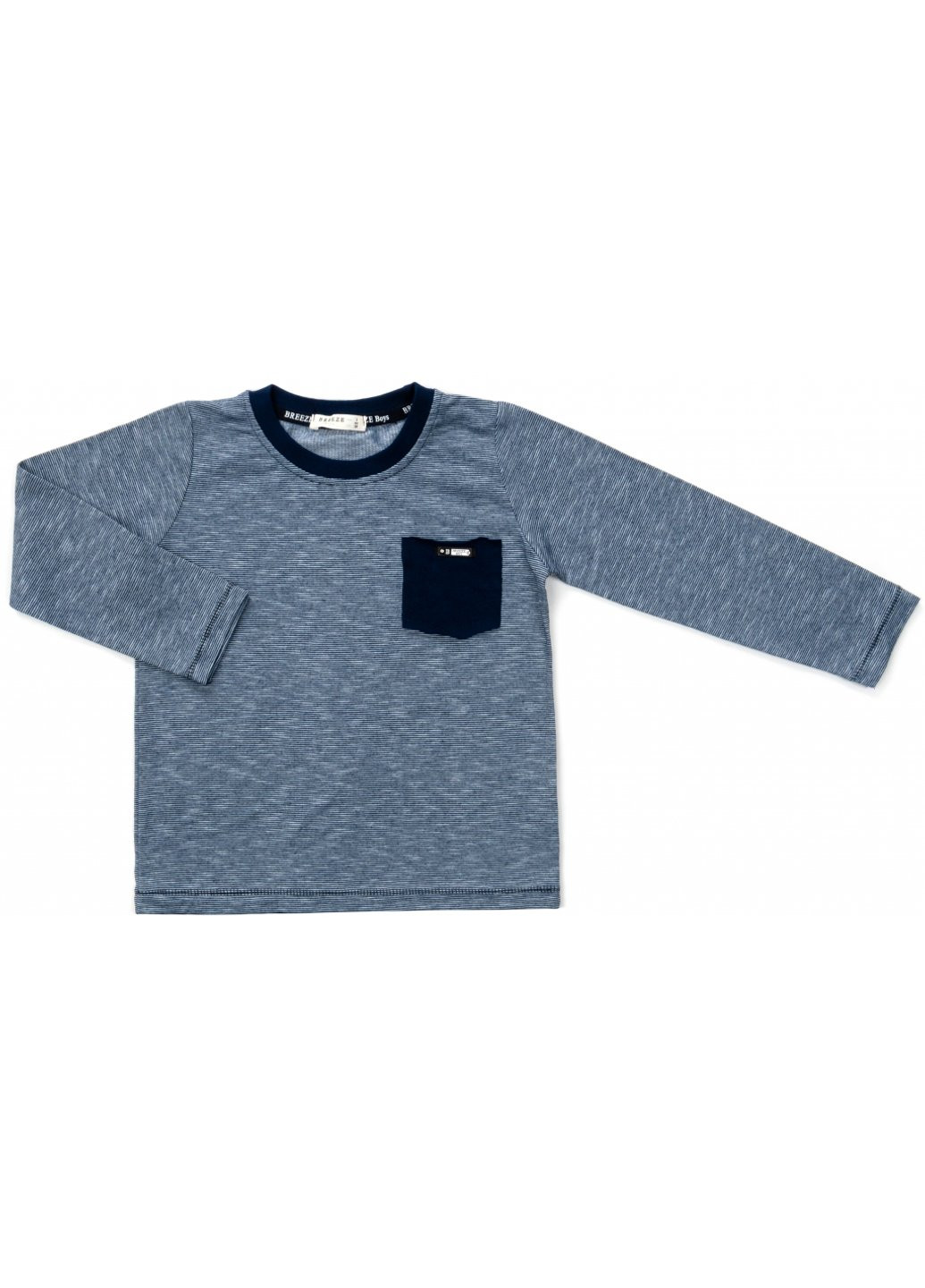 Кофта с кармашком (15896-98B-blue) Breeze (257204506)