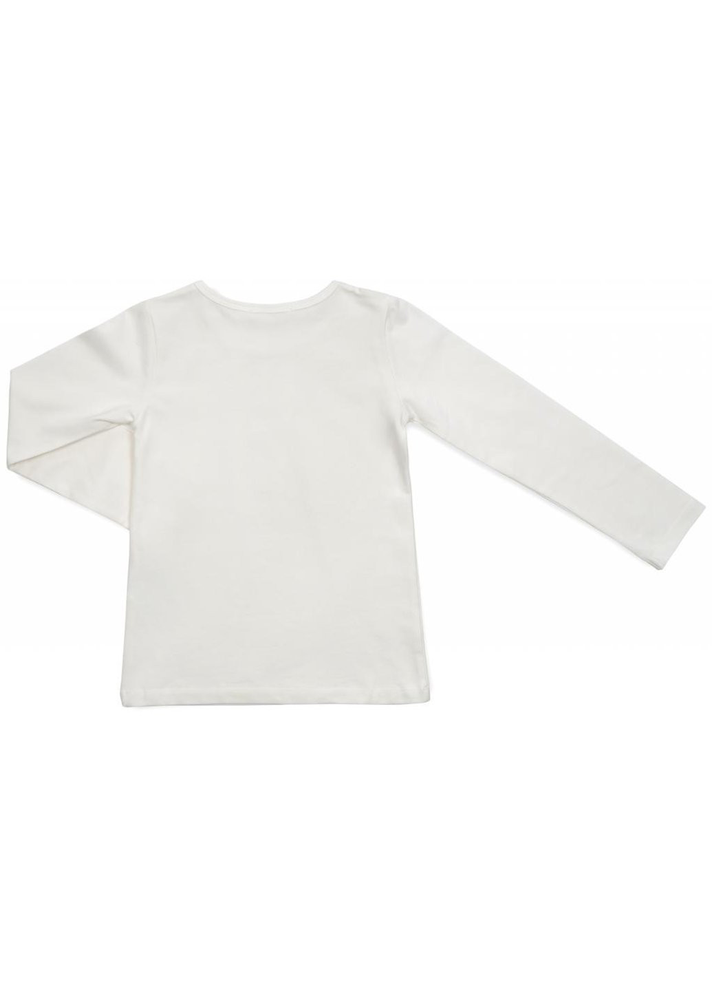 Кофта футболка з довгим рукавом (13806-1-128G-cream) Breeze (257204413)