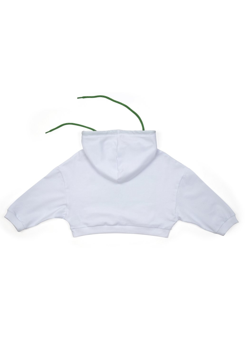 Кофта з капюшоном укорочена (4134-158G-white) A-yugi (257204671)