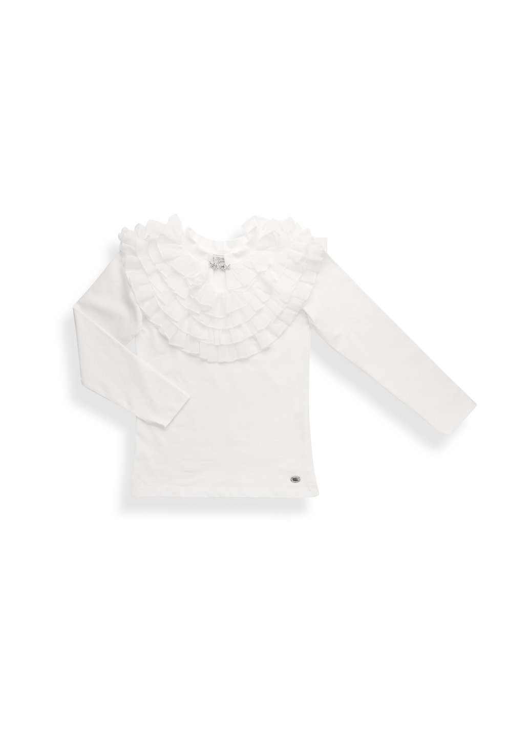 Кофта с шифоновыми рюшами (9270-152G-cream) Breeze (257204525)