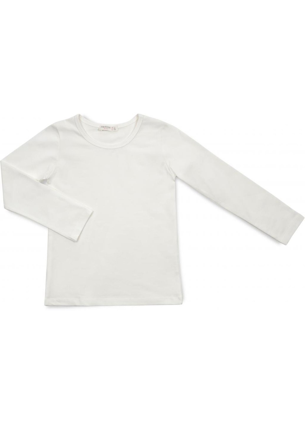 Кофта футболка з довгим рукавом (13806-1-140G-cream) Breeze (257204353)