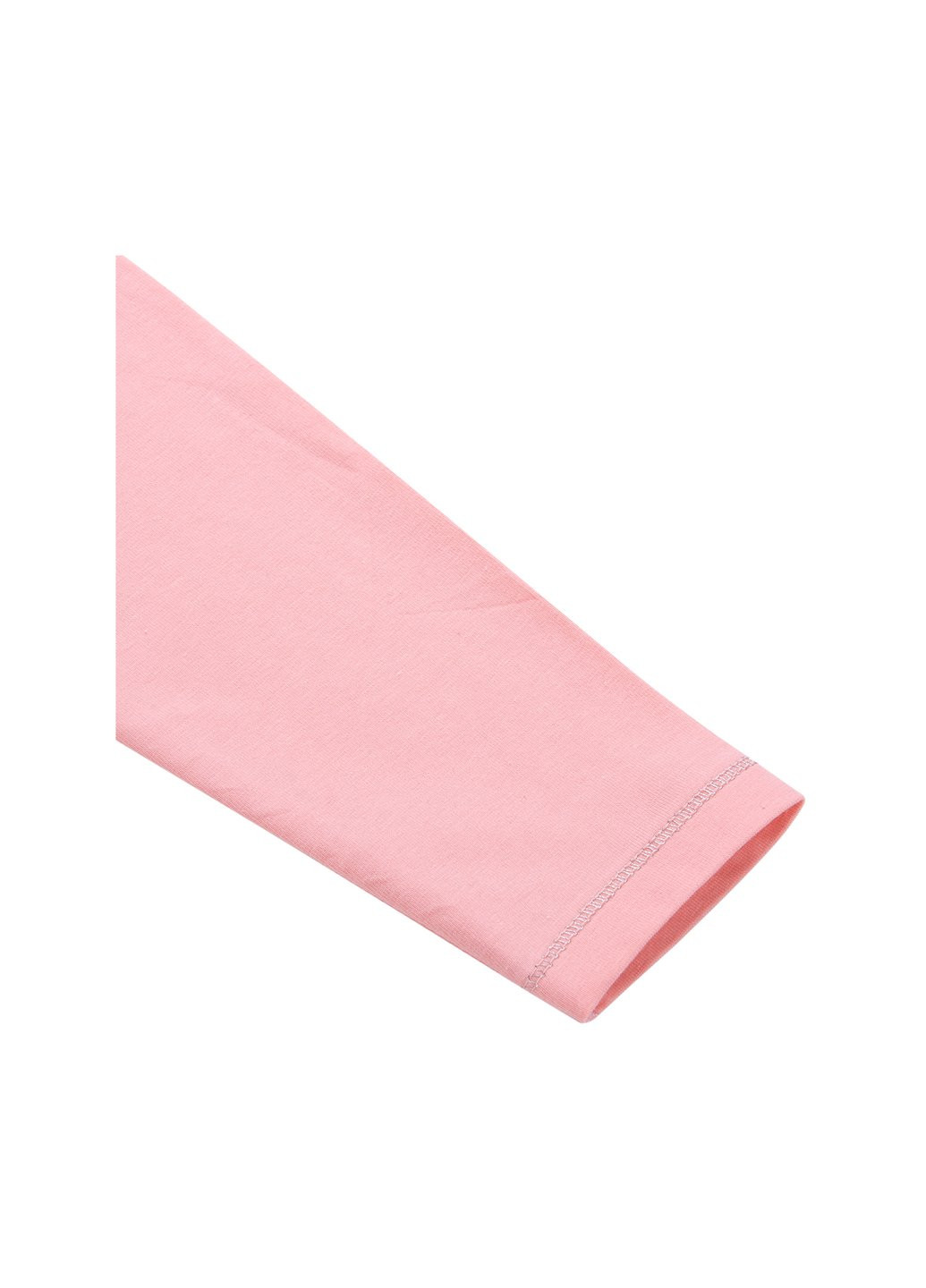 Кофта з серцем та стразами (7885-116G-peach) Breeze (257204472)