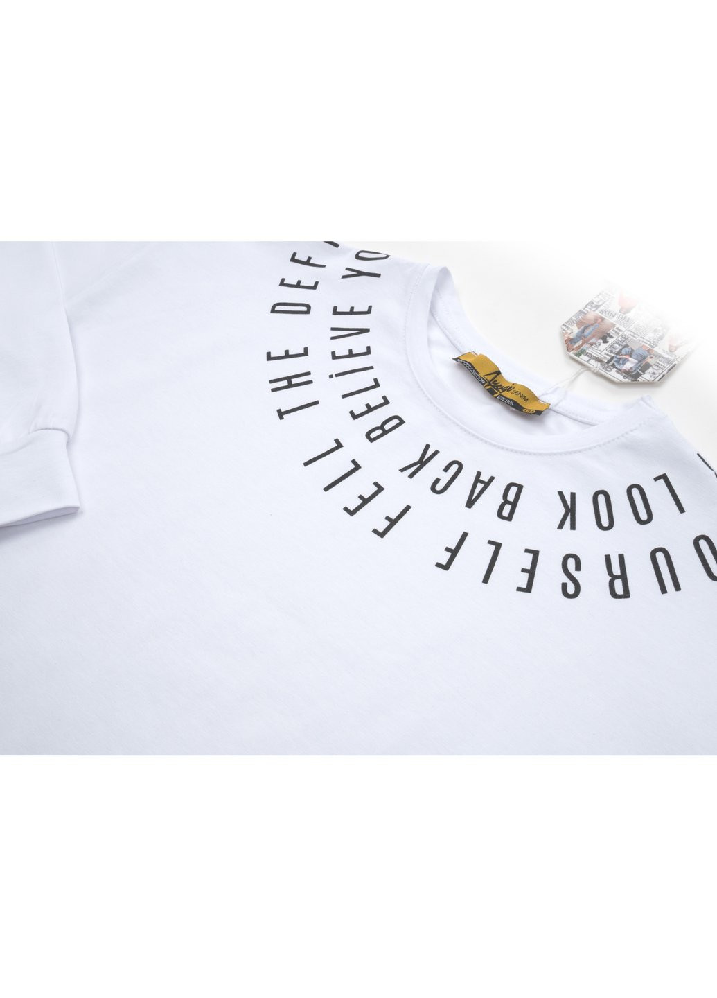 Кофта с кулиской (4110-158G-white) A-yugi (257204690)