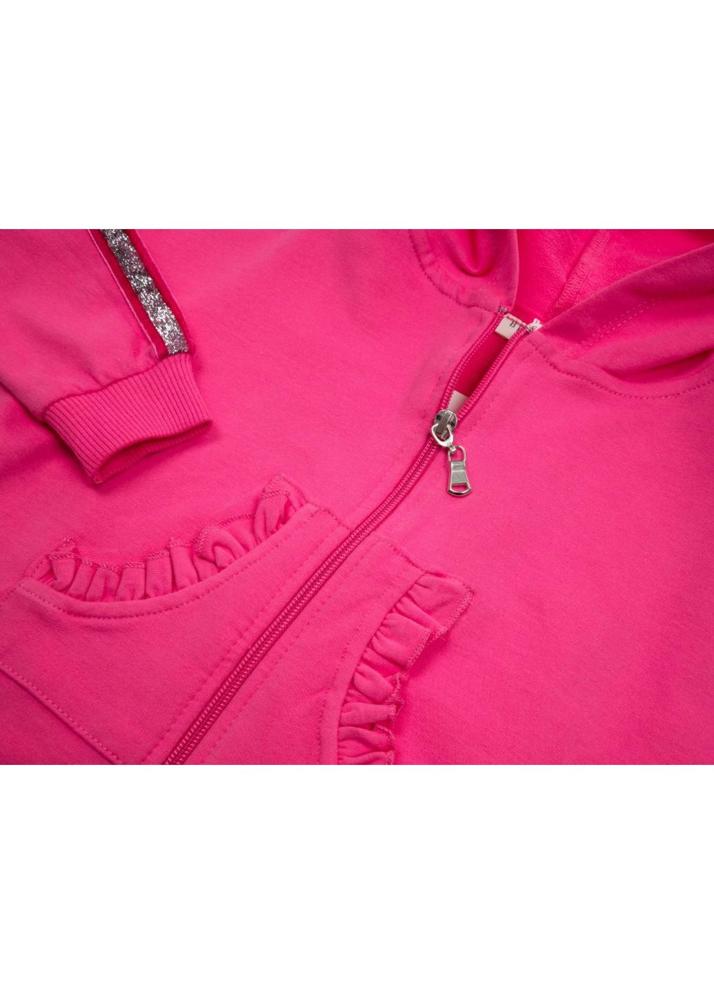 Кофта на блискавці з капюшоном (14690-92G-pink) Breeze (257204302)