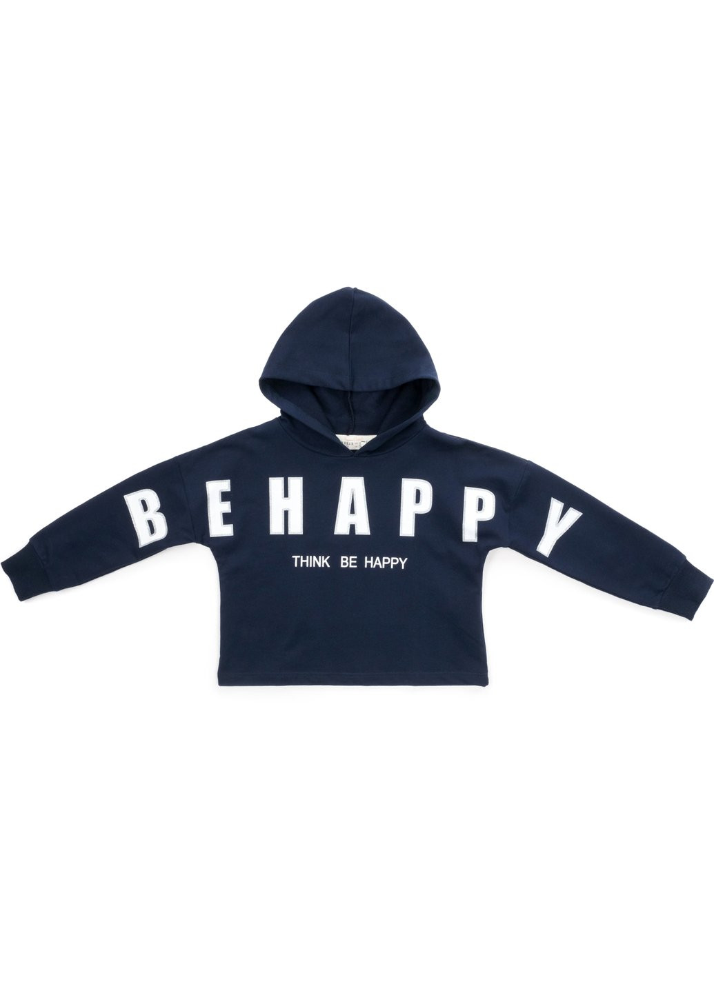 Кофта "BE HAPPY" (13136-128G-blue) Breeze (257204574)
