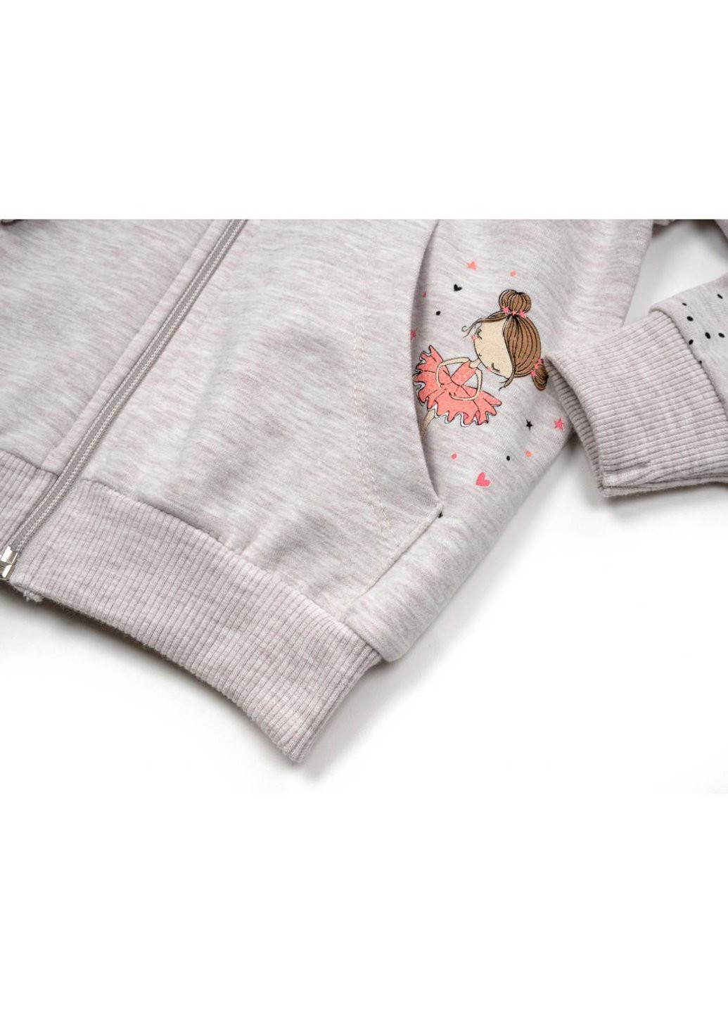 Кофта "MY LITTLE BALERINA" (15099-92G-gray) Breeze (257204475)