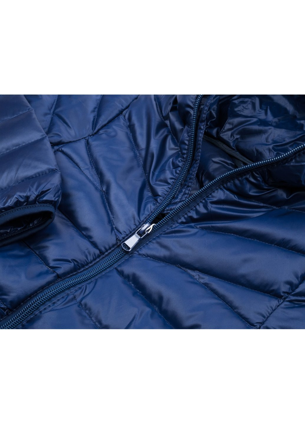 Голубая демисезонная куртка пуховая (ht-580t-116-blue) Kurt