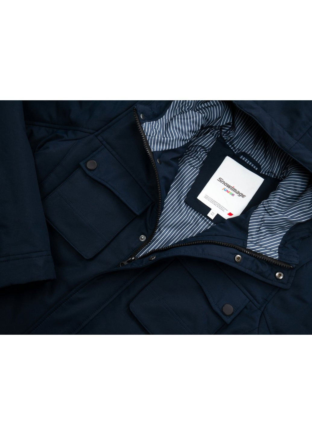 Голубая демисезонная куртка демисезонная (sicmy-s403-140b-blue) Snowimage