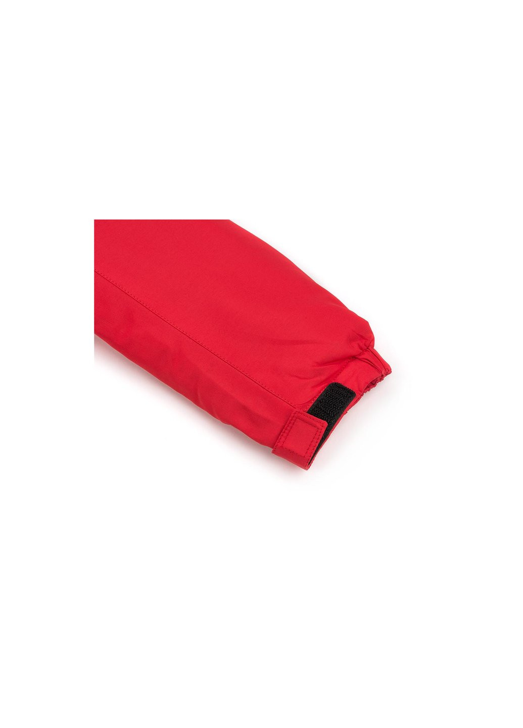 Красная демисезонная куртка парка с капюшоном (sicmy-p402-158b-red) Snowimage