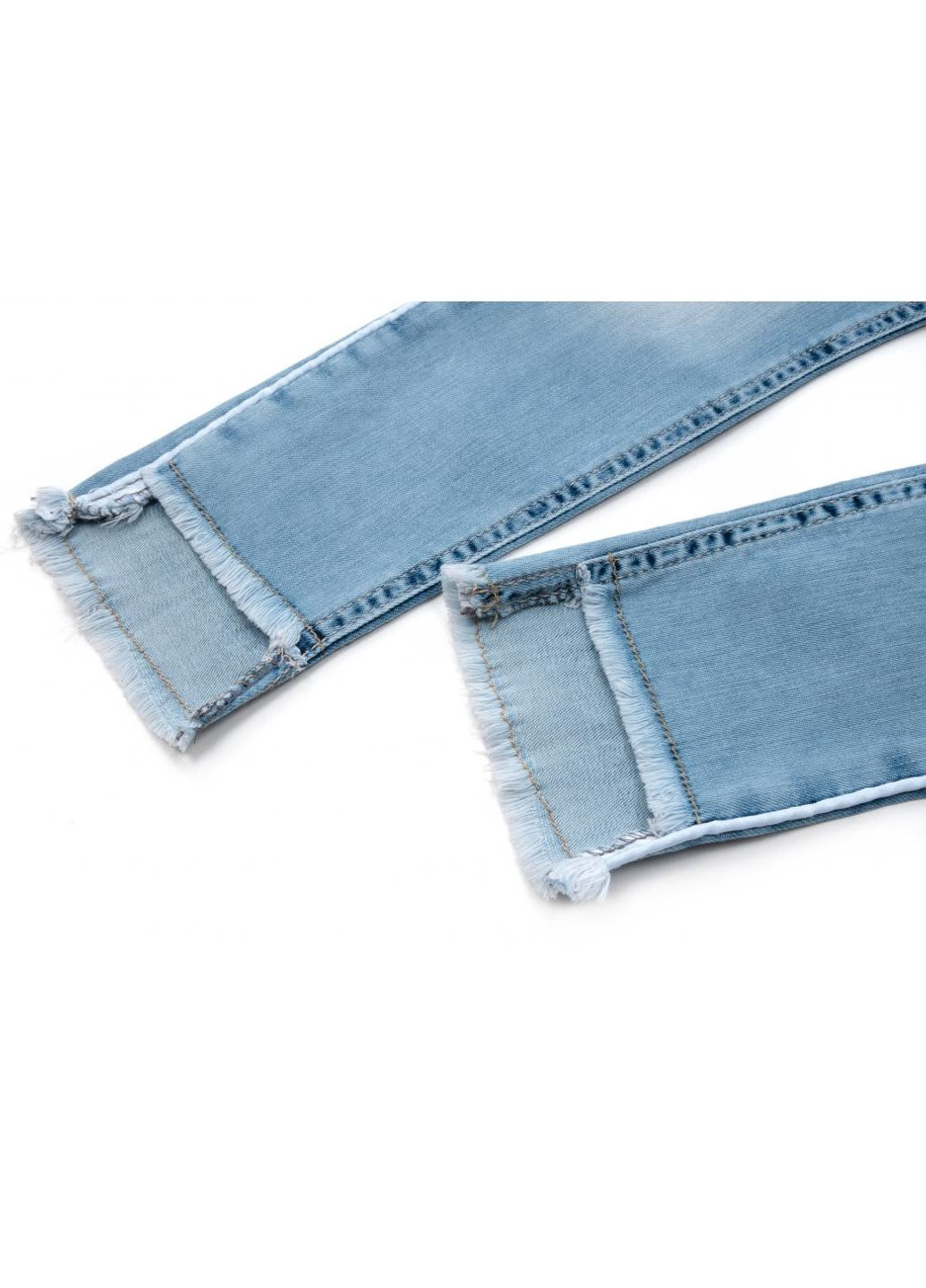Голубые демисезонные джинсы зауженые (esc-1981-110g-blue) Breeze