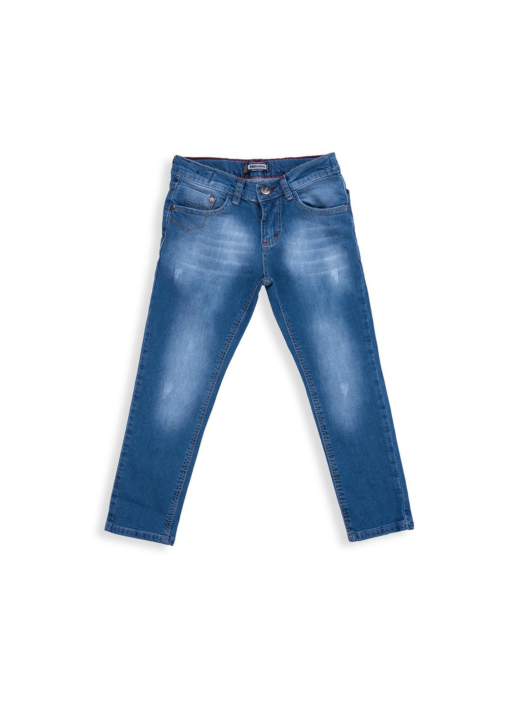 Джинси звужені (20123-140B-blue) E&H (257207388)