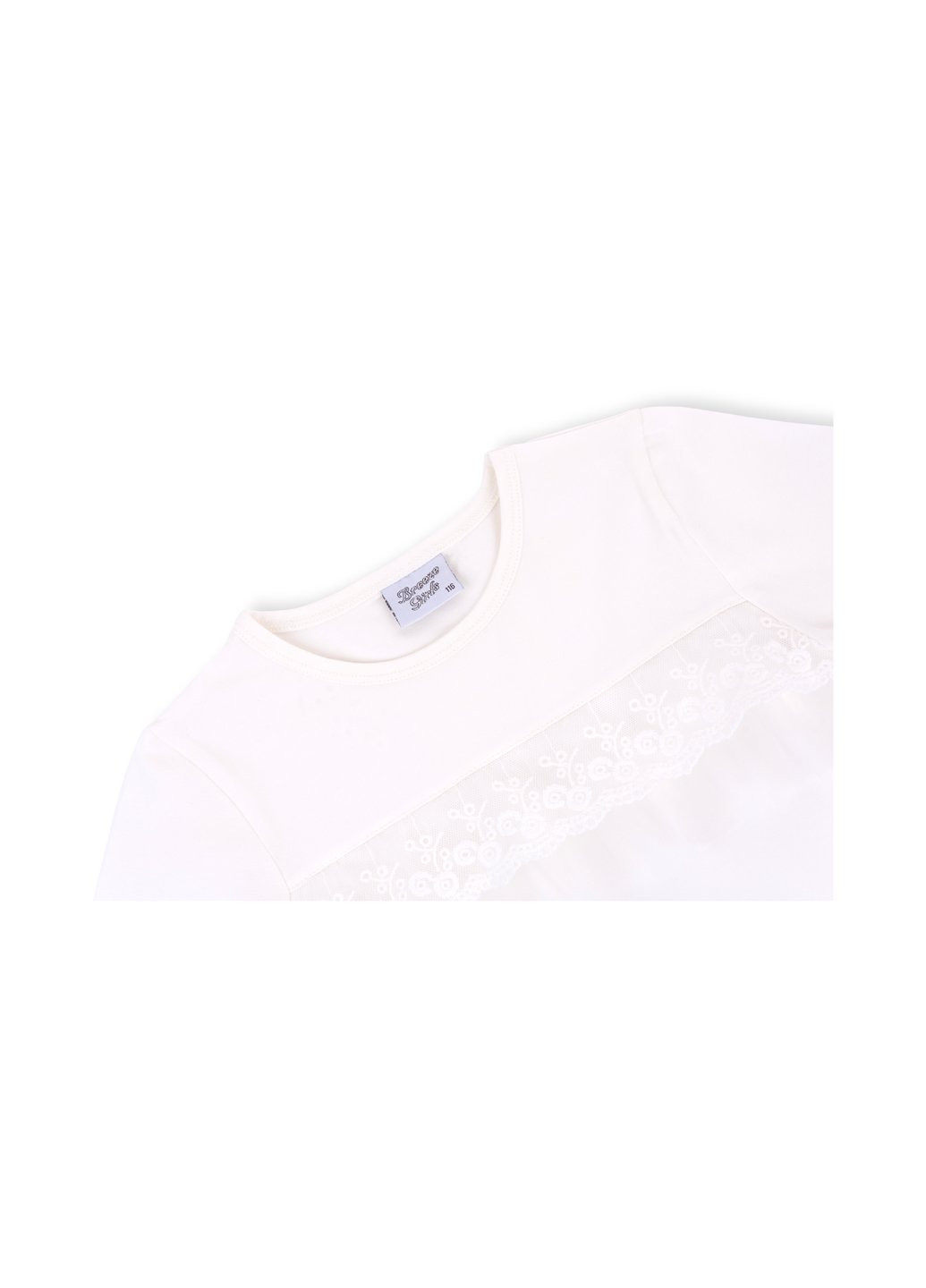 Кофта с кружевом (9618-134G-beige) Breeze (257208047)