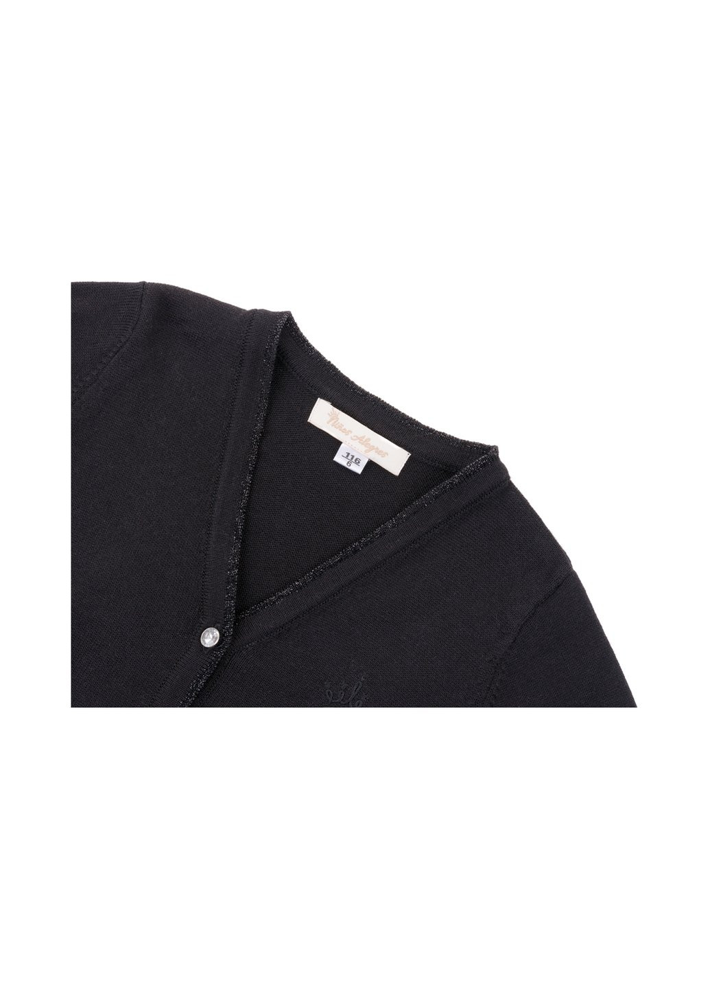 Кофта вязаная на пуговичках (V-1306-116G-black) Breeze (257209113)