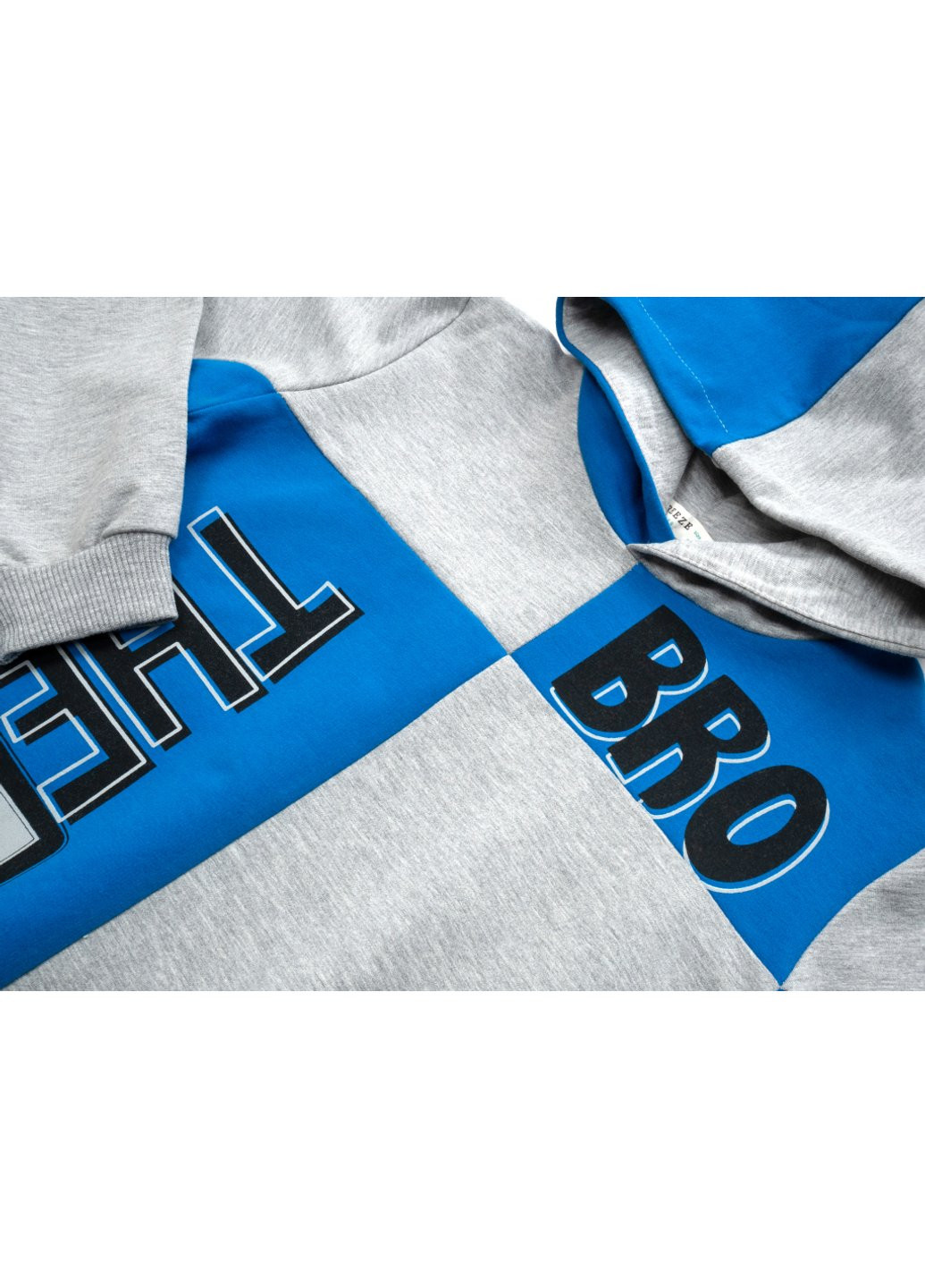 Кофта худі з капюшоном (13814-152B-blue) Breeze (257206104)