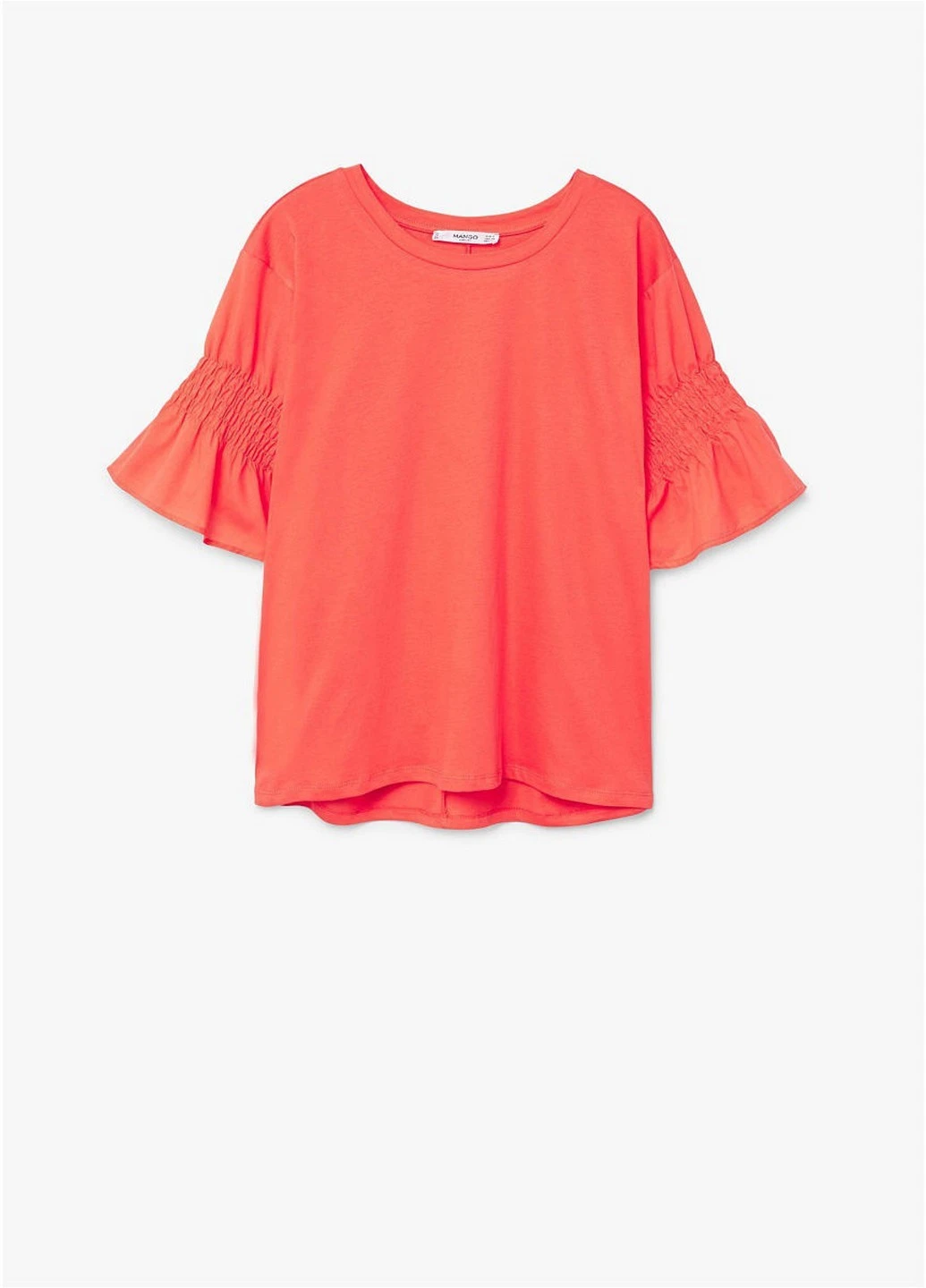 Коралловая блуза Mango