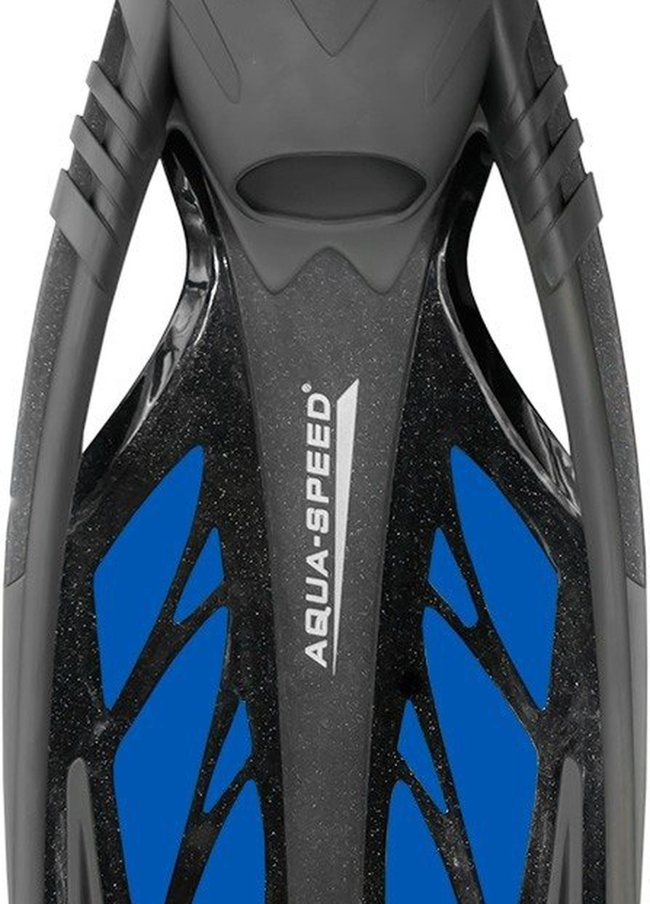 Ласти Aquaspeed Inox 5116 (553-11) 44/45 (28-29 см) Синьо-чорно-сірі (5908217651167) Aqua Speed (257259562)