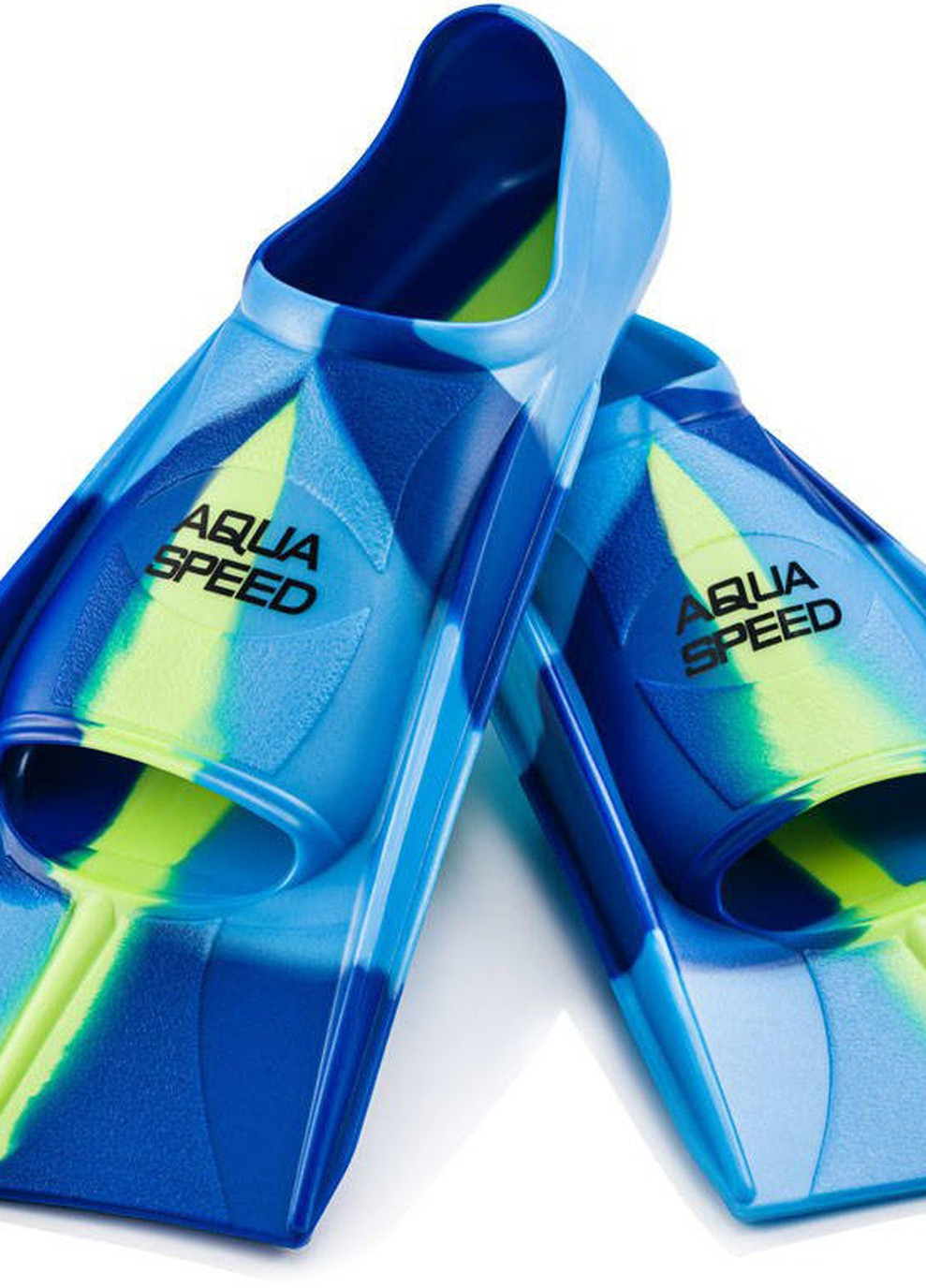 Ласти Aquaspeed Training Fins 7943 (137-82) 39/40 (25-25.5 см) Синьо-блакитно-жовті (5908217679437) Aqua Speed (257259660)