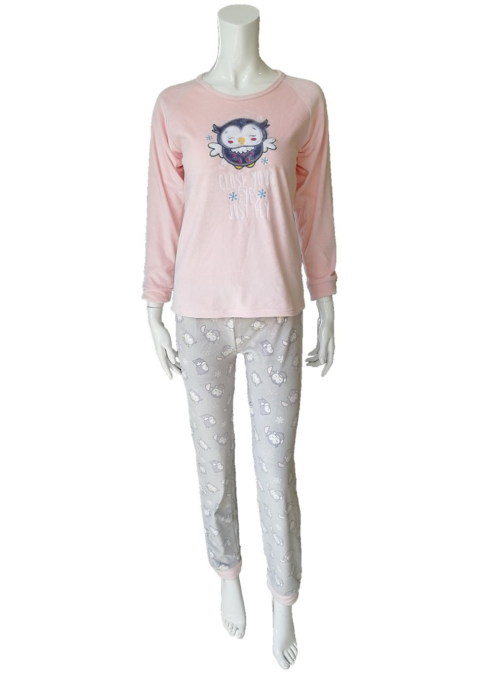 Розовая пижама велюр для девочки 15 лет Vienetta