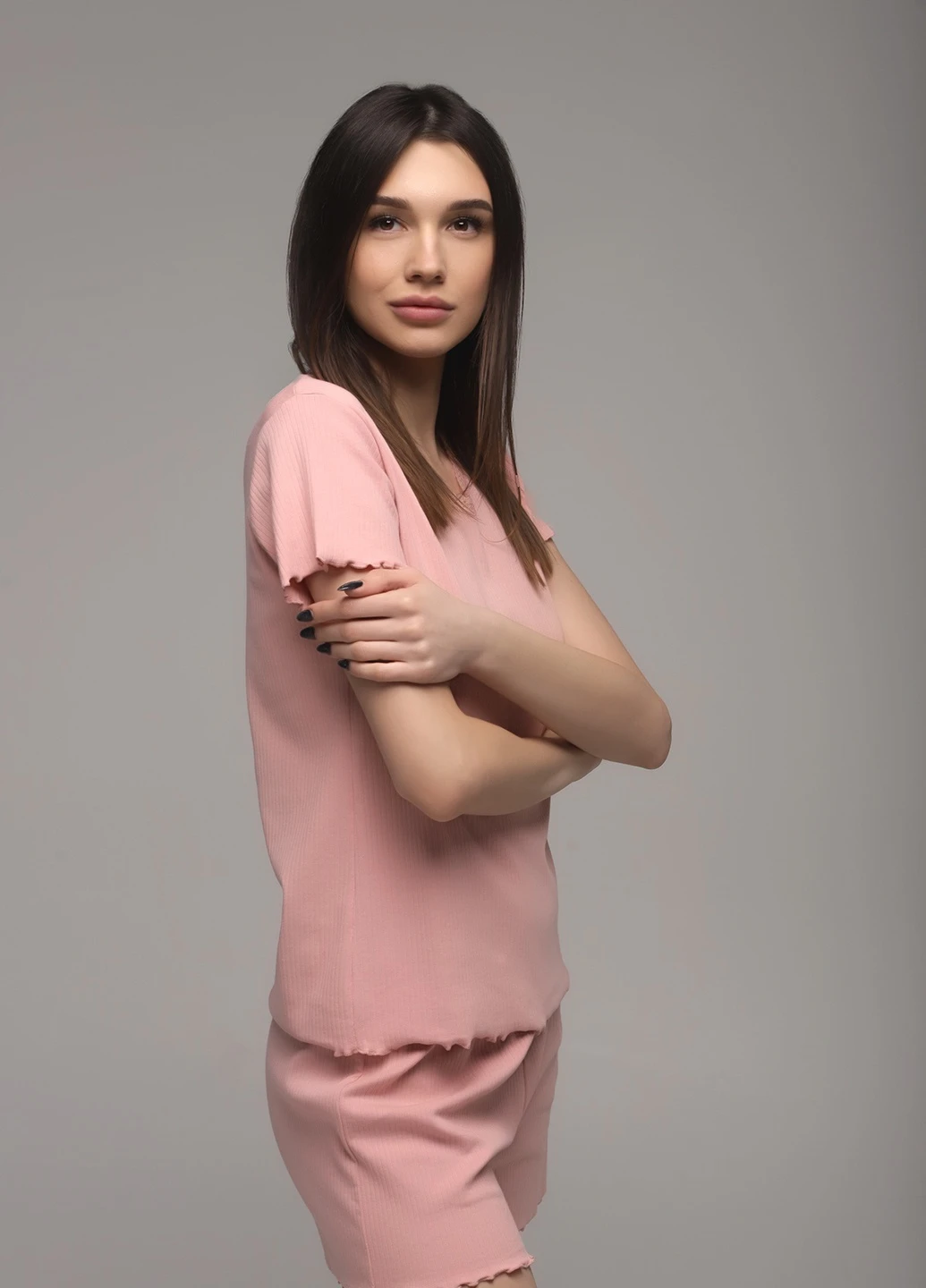 Пудровая всесезон пижама Nicoletta