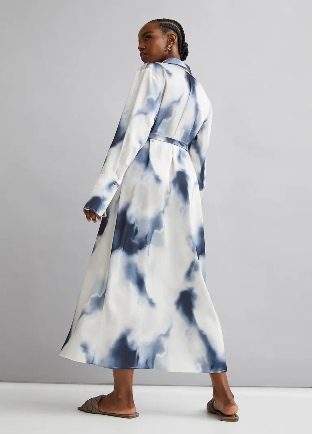 Комбинированное платье H&M