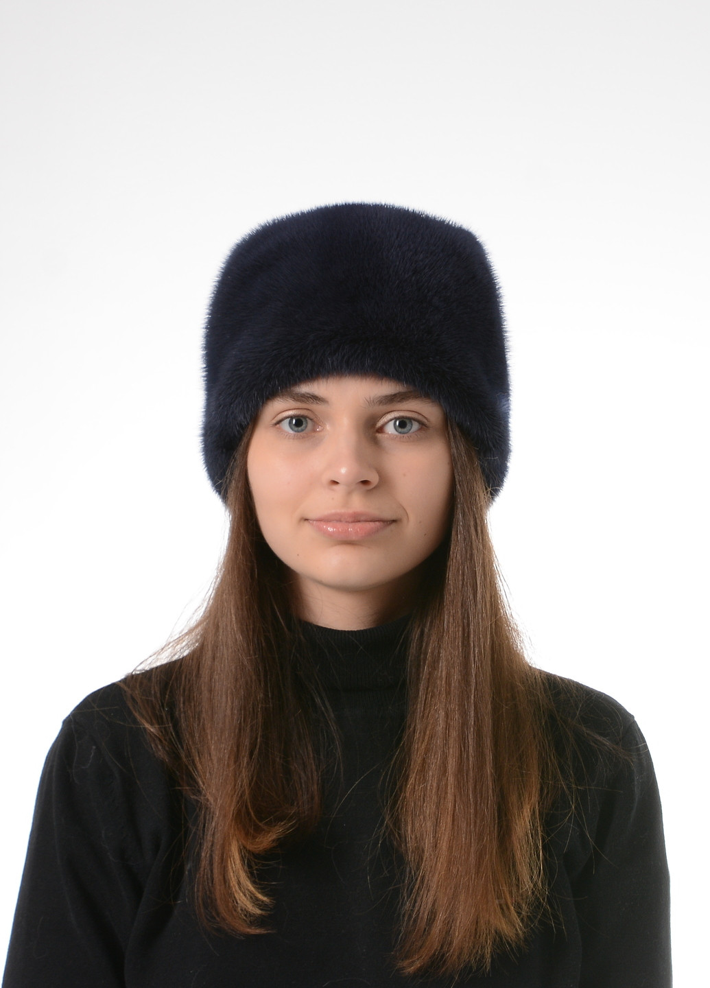 Жіноча зимова тепла норкова шапка Меховой Стиль бабочка (257197474)