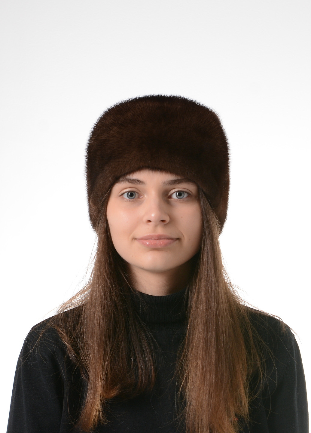 Жіноча зимова тепла норкова шапка Меховой Стиль бабочка (257197469)