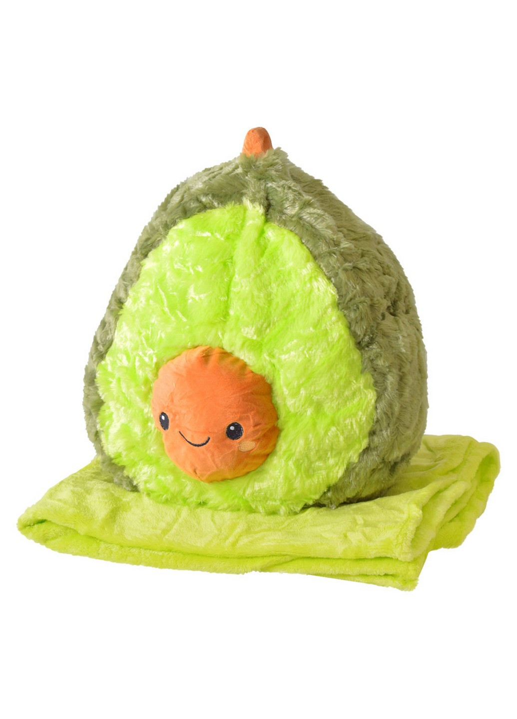 М'яка іграшка+плед авокадо, плед 80х120 см, 40 см A-Toys (257201514)